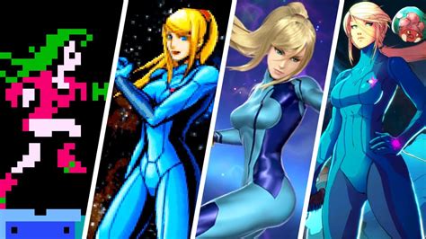 zero suit samus|Evolution of Zero Suit Samus in Metroid Games (1986 .